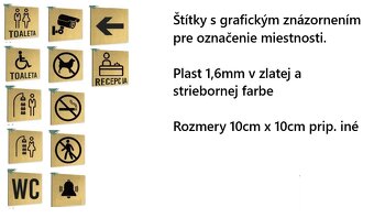 Menovky na dvere, schránky atd... - 3