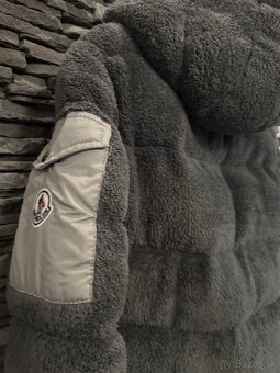 Moncler šedá zimná bunda - 3