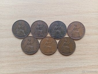 Britské staré mince 2 - 3