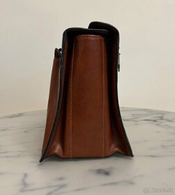 talianska vintage kožená taška TOSCANINO - nová cena - 3