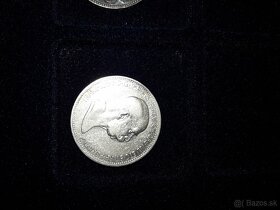 strieborné mince rakúskouhorsko 1korona - 3