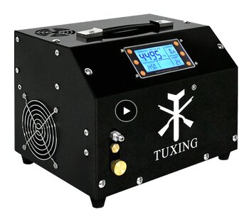 Vzduchový kompresor LCD-digital,12V/220V,TUXING,300Bar,PCP - 3