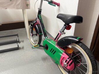 Detský bicykel s pomocnými kolieskami - 3