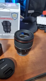 Samyang 3x použitý 50mm 1.4 FE II Sony‼️📸✅️✅️ - 3