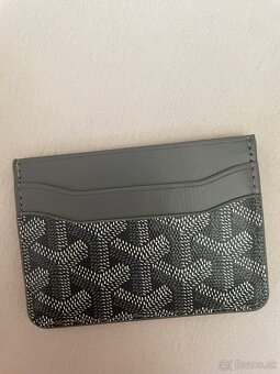 Goyard sivý cardholder na karty - 3