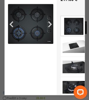 Plynová varná doska Bosch - 3