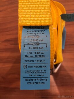 Upínací popruh ( gurtňa ) - 3