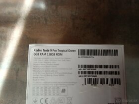 Predám Xiaomi Redmi Note9 Pro - 3