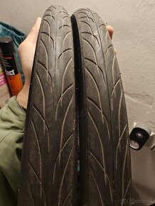 Pneu Bontrager 38x700 ako nové 2ks - 3