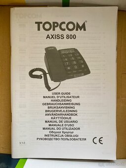 Analógový telefón s veľkými tlačidlami - 3