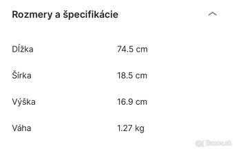 Antracitový črepník - kvetináč dĺžka 74,5 cm - 3