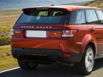 nápis RANGE ROVER strieborný - 3