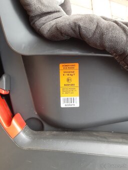 Darujem autosedačku Romer King 9-18kg - 3