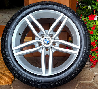alu R18 5x120, senzory zimné pneu 245/45 BMW rada 5, F10/F11 - 3