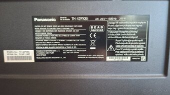 2ks TV tenké Panasonic 40e spolu 60e - 3