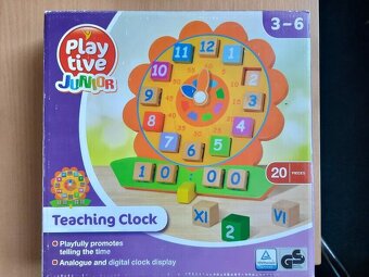 Drevene detské hodiny - 3