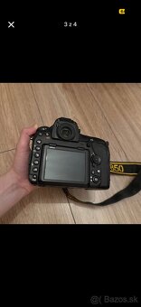 Nikon D850 + krabica, manuál, batéria, nabíjačka TOP STAV - 3