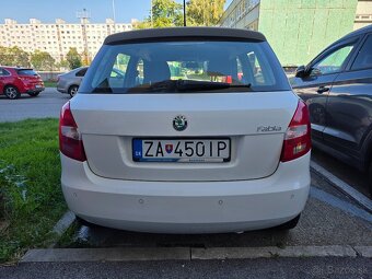 Kufrové piate dvere Škoda Fabia 2 - 3