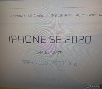 Apple iPhone SE 2020 - ICLOUD - 3