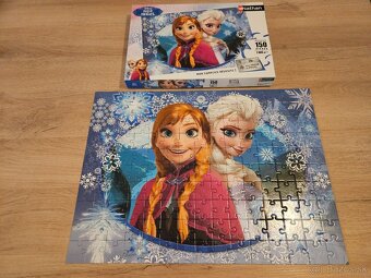 Puzzle Ľadové kráľovstvo - 3
