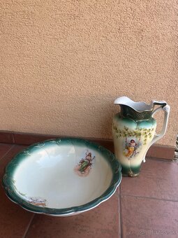 Starožitné umývadlo s džbánom - 3