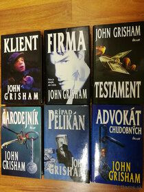 Robin Cook (12 kníh) + John Grisham (6 kníh) - 3