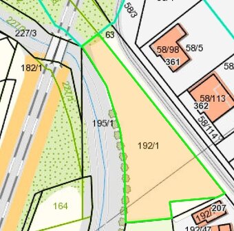 Na predaj rozľahlý pozemok 2430m2 v Gáni/Brakoň - 3