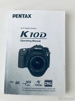 Zrkadlovka Pentax k10D puzdro Lowepro - 3