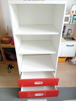 Detská IKEA policová skriňa so šuflíkmi - 3