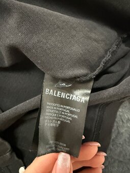 Balenciaga potrhané tričko unisex S - 3