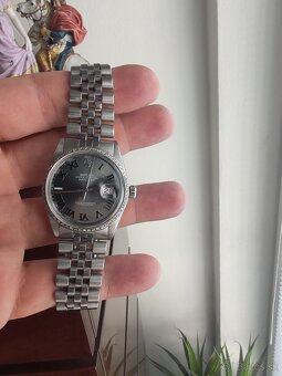 Predám krásne dámske hodinky Rolex datejust s diamantani - 3
