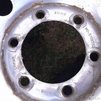 Offroad disky Mangels R15 6x139,7 et-43 - 3