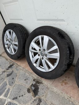 VW disky s používanými pneu 205 60 R16 - 3