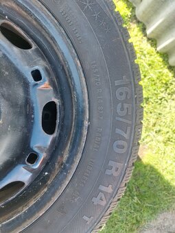 Predám disky so zimnými pneumatikami fabia - 3