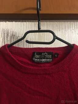 100%KASMIROVY damsky vinovy svetrik M/L - 3