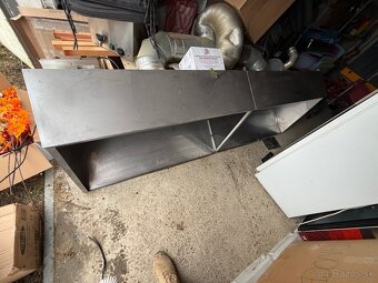 Predám profesionálny nerezový digestor + motor - 3