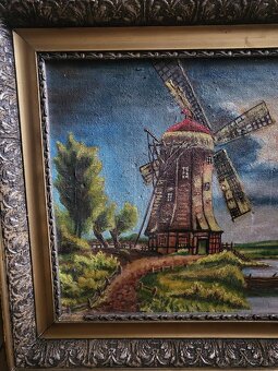 Obraz olejomaľba na drevke - 3