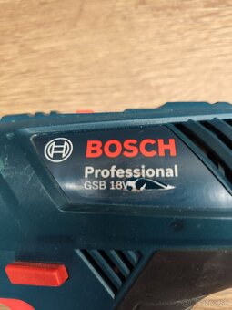 bosch gsb 18V skrutkovač - 3