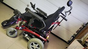 elektrický invalidny vozik polohovací 10km/h nove batérie - 3