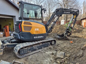 Hyundai HX48AZ 5t minibager Steelwrist - 3