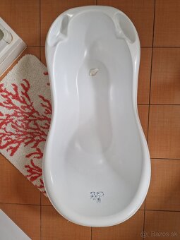 Anatomická vanička s výpustom 102 cm Lux Bunny biela - 3