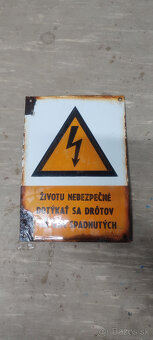 Smaltovane tabulky CSSR - 3