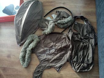 Winter Kit stokke zimný set hnedý melírovany - 3