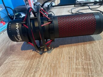 Predám mikrofón HyperX QuadCast + rameno - 3