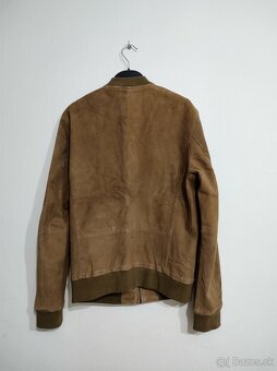 Kožená bunda bomber - 3