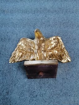 Pozlátená orlica na hodiny - 3