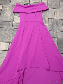 Fialové šaty M / 38 - 3