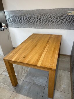 Kuchynský stôl- masív - 3