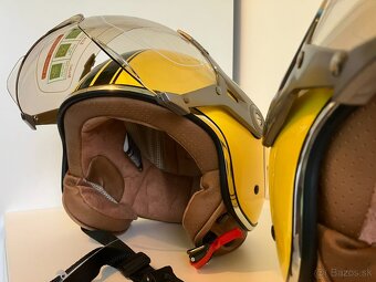 2 PRILBY NA SKÚTRA - NOVÉ - 3