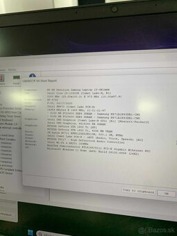 HP Pavilion Gaming 15-dk1xxx / Core i5-10300H, GTX 1650, 16G - 3